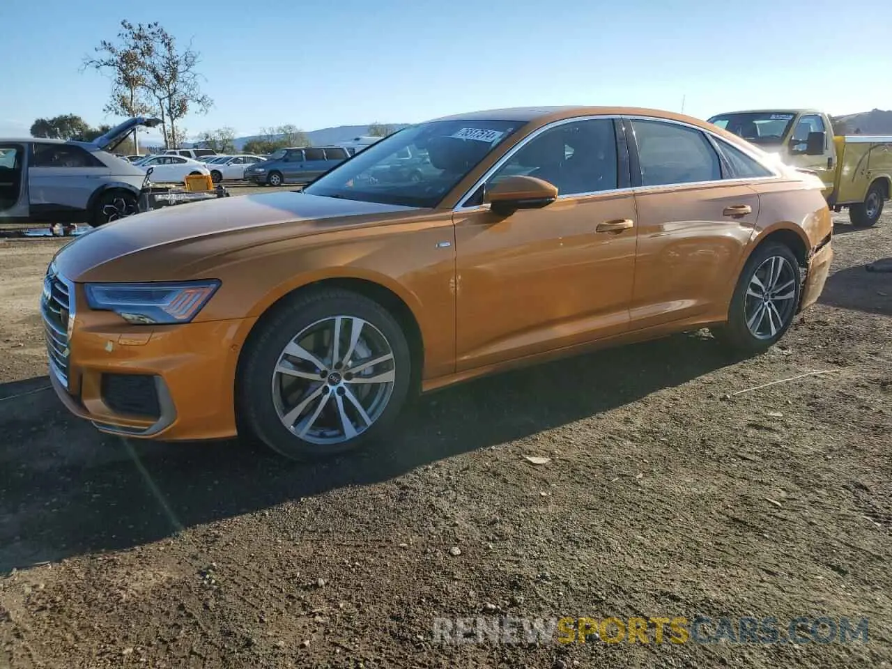 1 fotografías del automóvil dañado WAUM2AF22MN029824 AUDI A6 2021