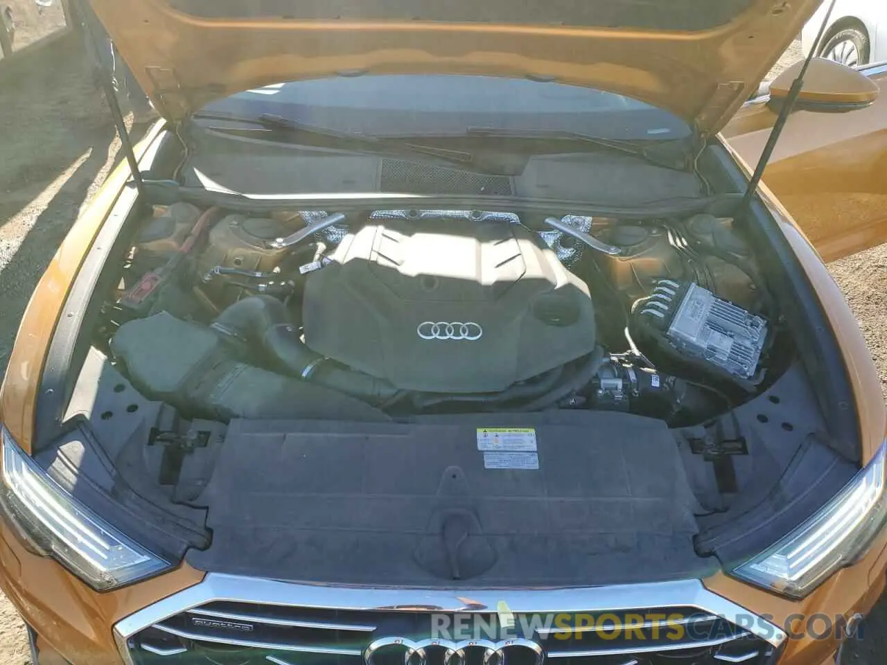 11 fotografías del automóvil dañado WAUM2AF22MN029824 AUDI A6 2021