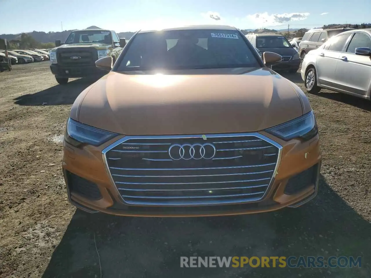 5 fotografías del automóvil dañado WAUM2AF22MN029824 AUDI A6 2021