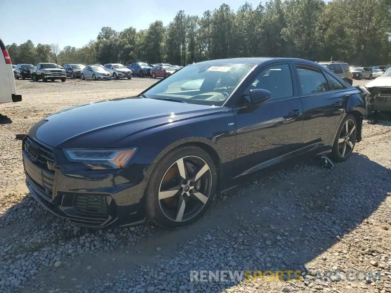 1 fotografías del automóvil dañado WAUM2BF27MN082332 AUDI A6 2021