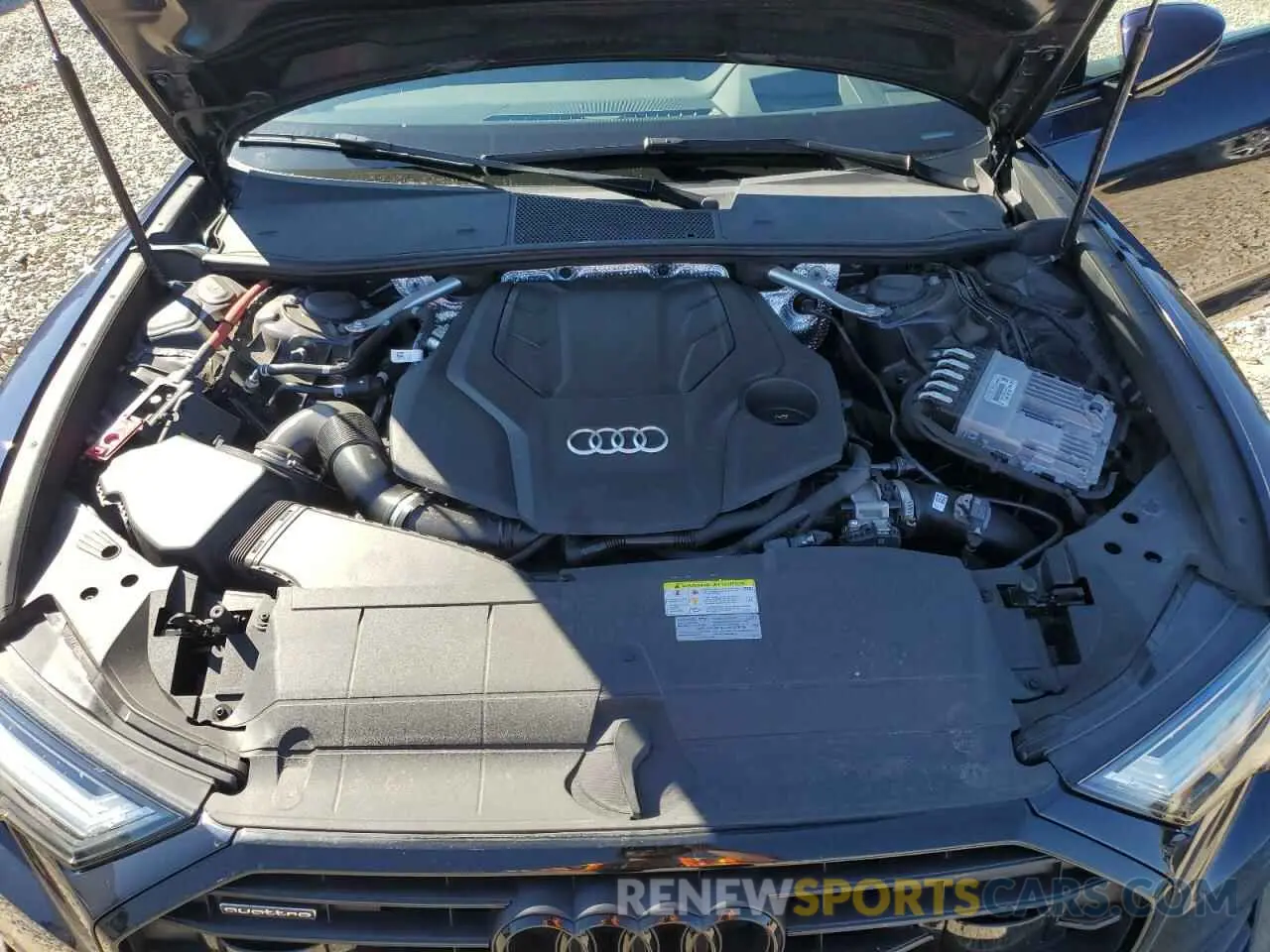 11 fotografías del automóvil dañado WAUM2BF27MN082332 AUDI A6 2021