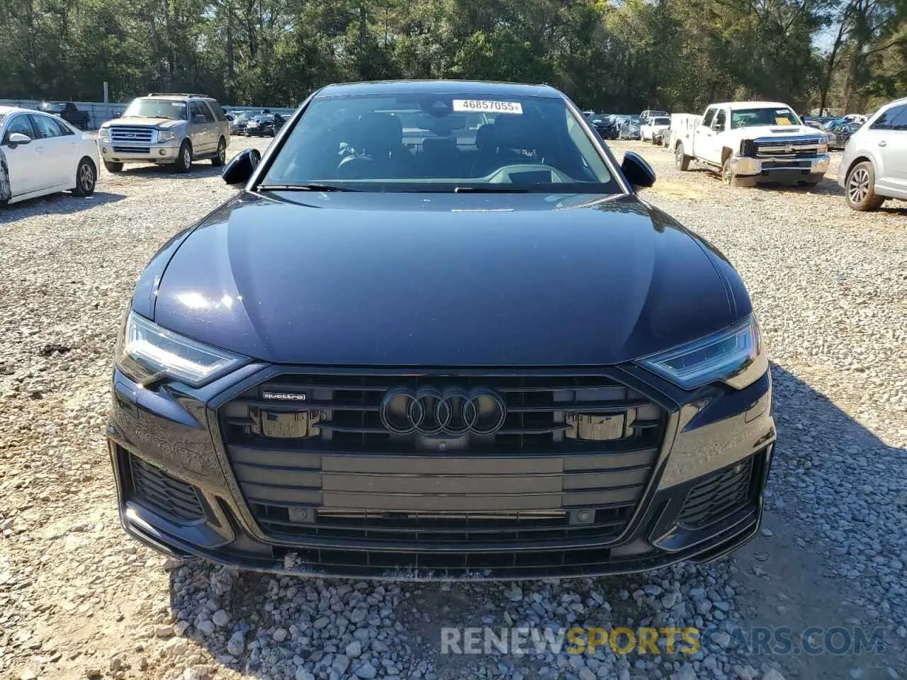 5 fotografías del automóvil dañado WAUM2BF27MN082332 AUDI A6 2021