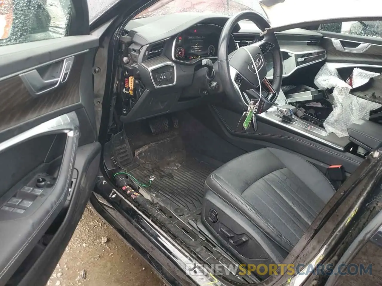 8 fotografías del automóvil dañado WAU72BF27NN034313 AUDI A6 2022