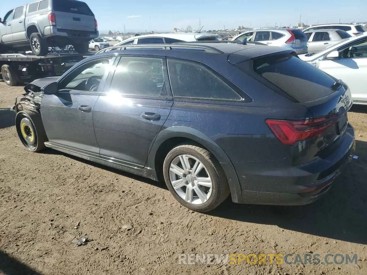 2 fotografías del automóvil dañado WAU92BF26NN014515 AUDI A6 2022