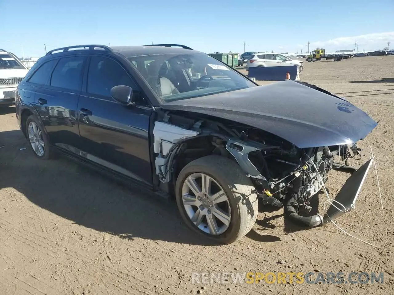4 fotografías del automóvil dañado WAU92BF26NN014515 AUDI A6 2022