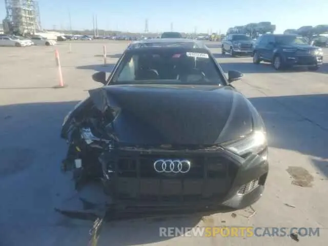 5 fotografías del automóvil dañado WAU92BF2XNN039692 AUDI A6 2022
