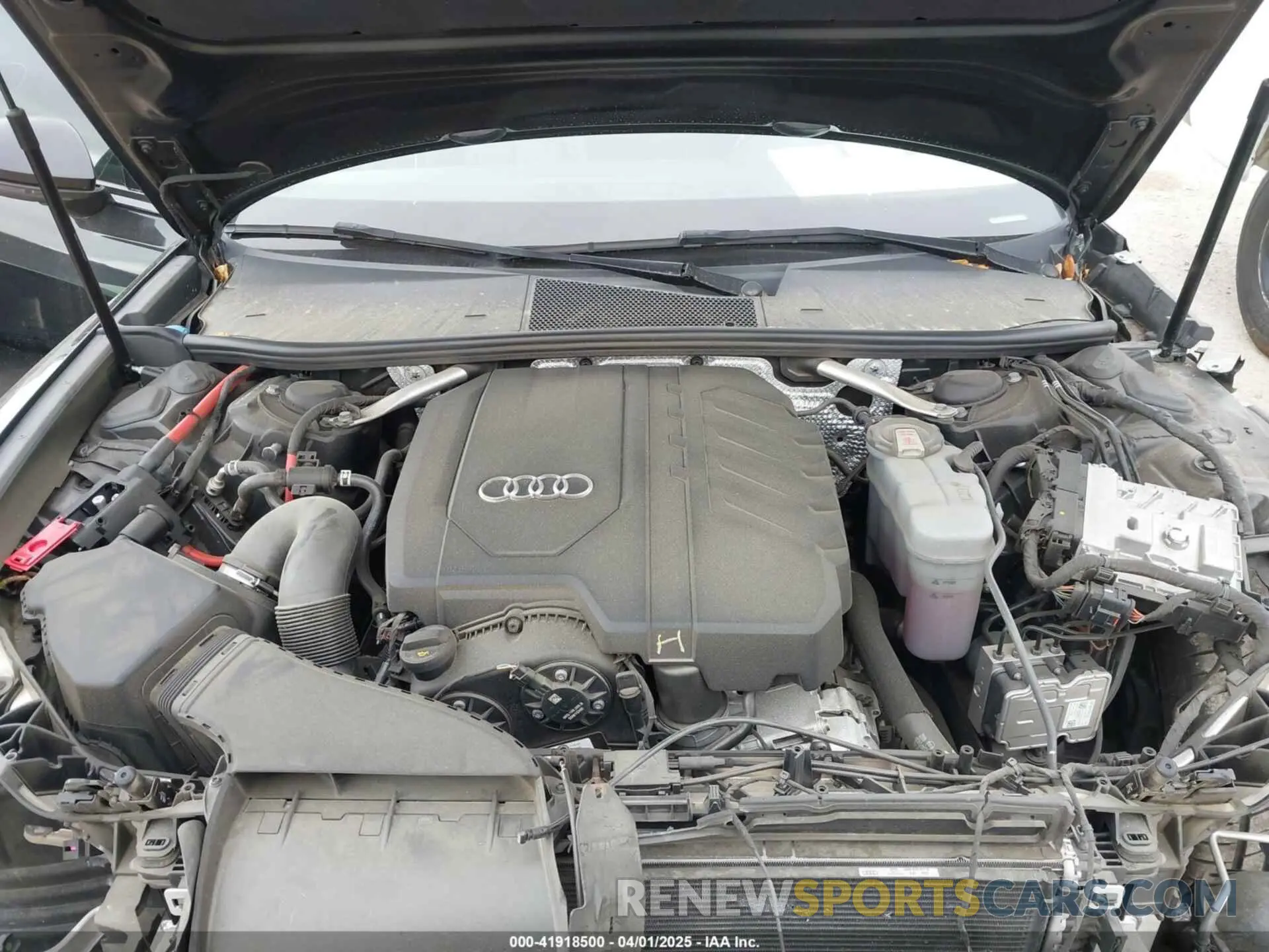 10 fotografías del automóvil dañado WAUD3BF2XNN040882 AUDI A6 2022