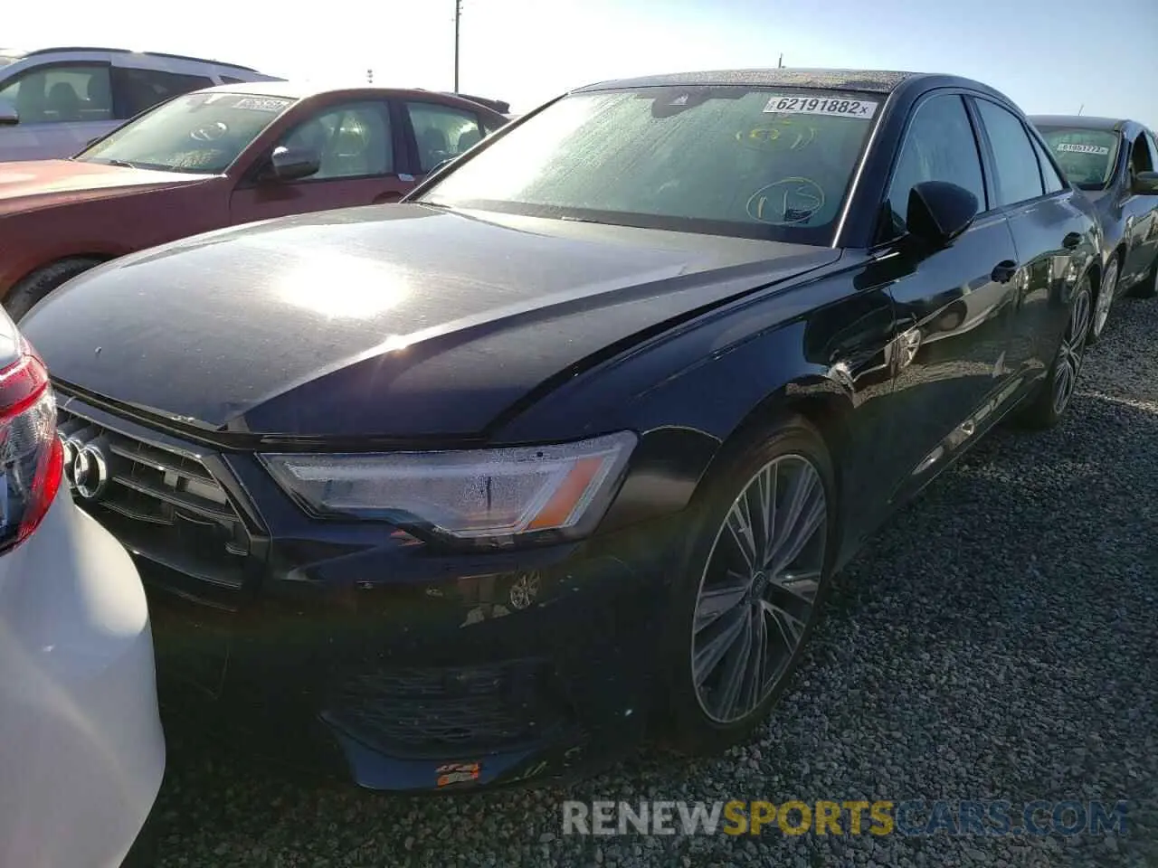 2 fotografías del automóvil dañado WAUE3BF22NN063447 AUDI A6 2022