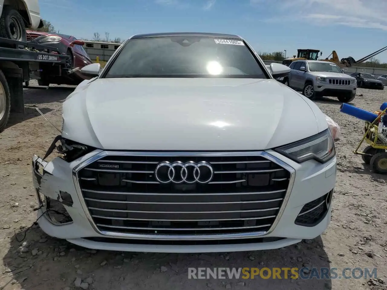 5 fotografías del automóvil dañado WAUE3BF23NN022485 AUDI A6 2022