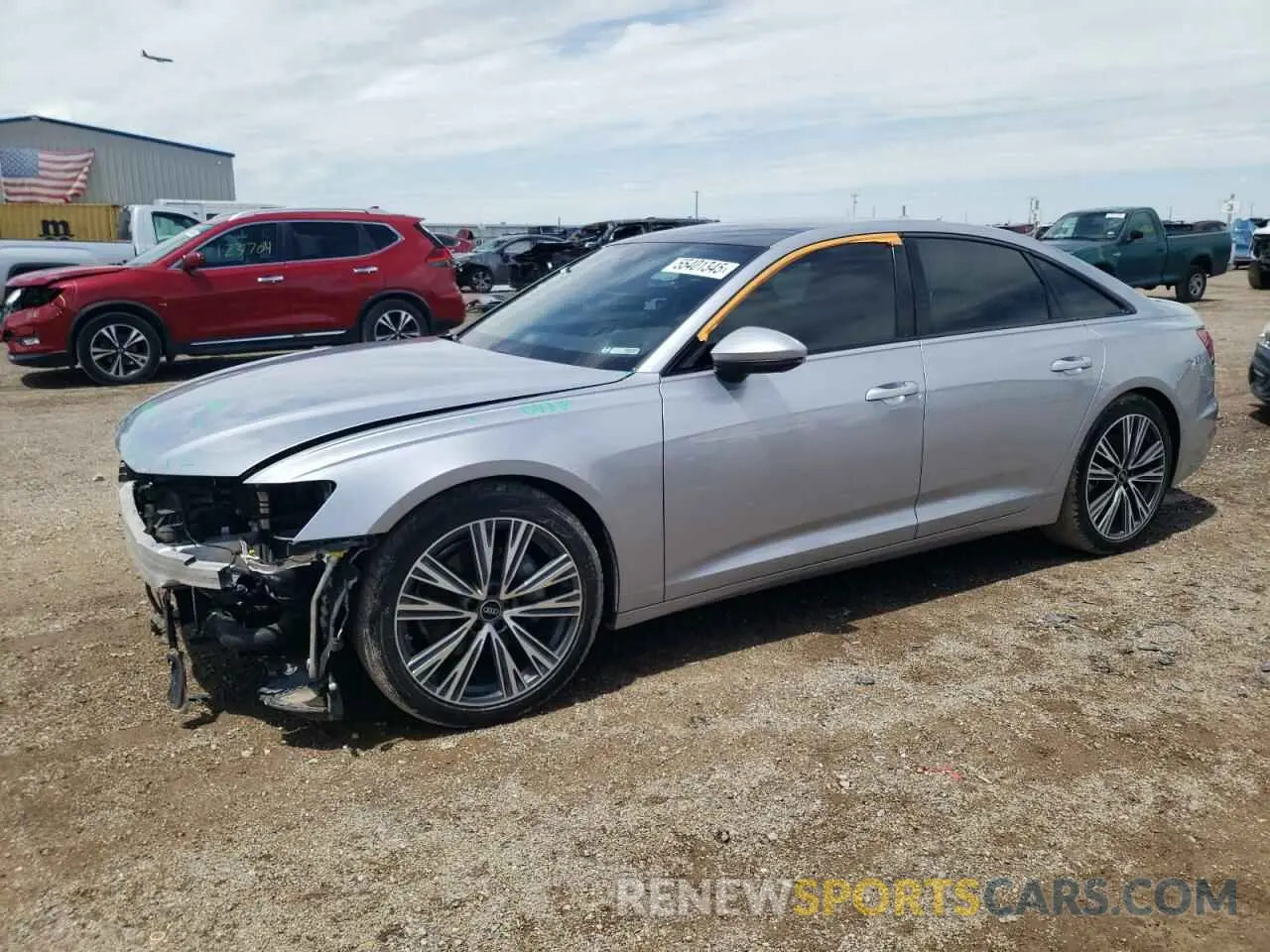 1 fotografías del automóvil dañado WAUE3BF24NN064311 AUDI A6 2022
