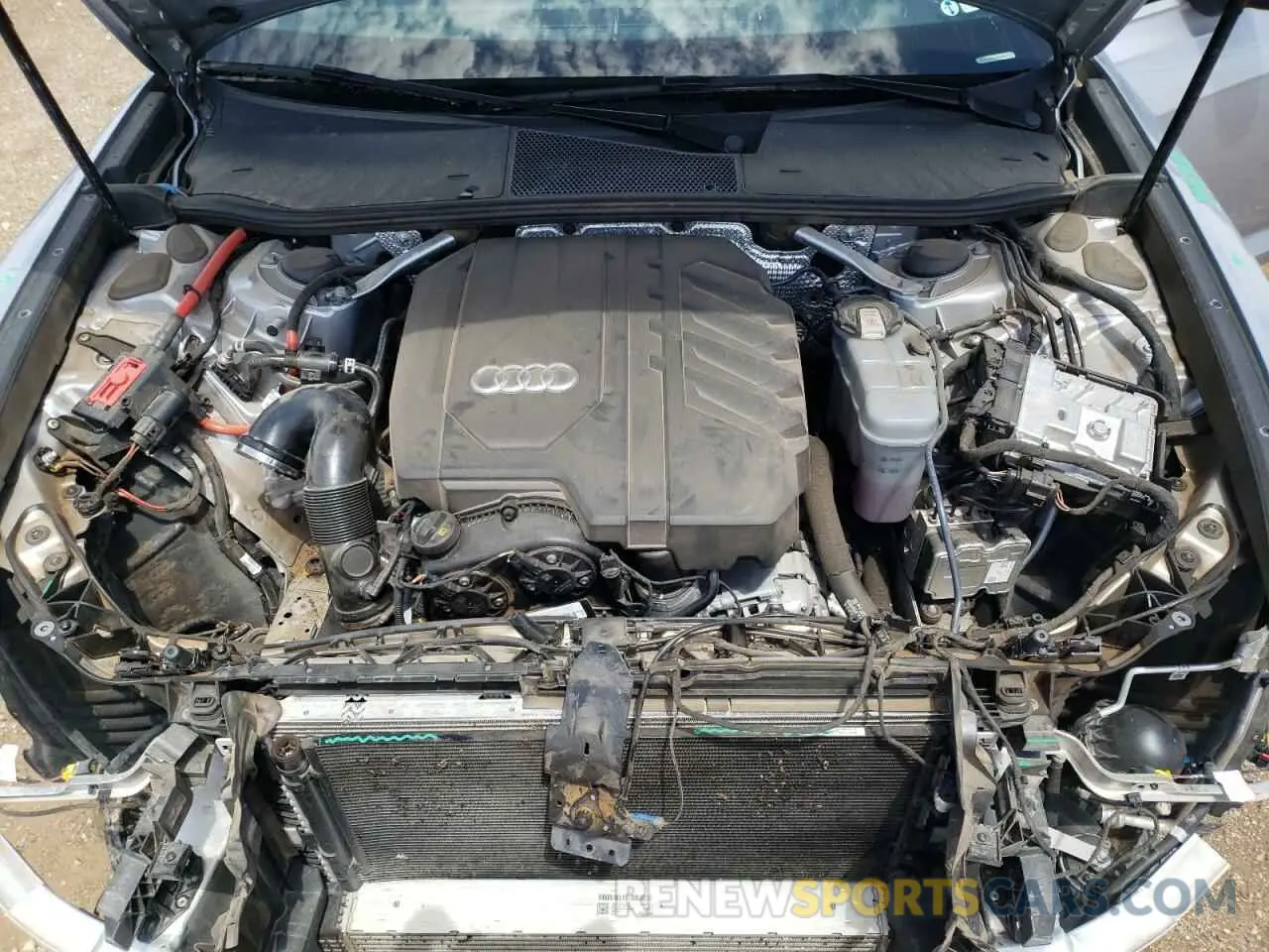 11 fotografías del automóvil dañado WAUE3BF24NN064311 AUDI A6 2022