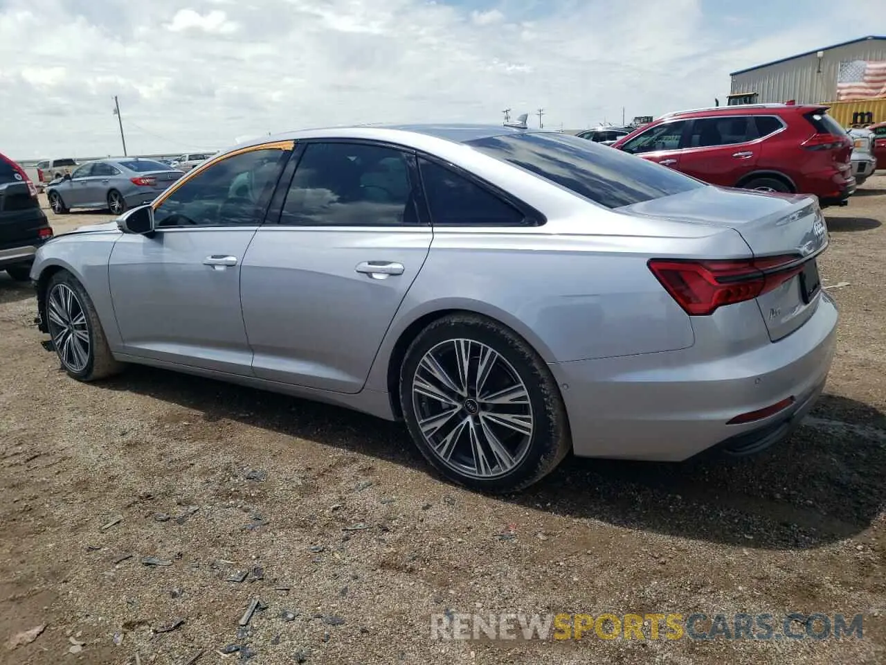 2 fotografías del automóvil dañado WAUE3BF24NN064311 AUDI A6 2022