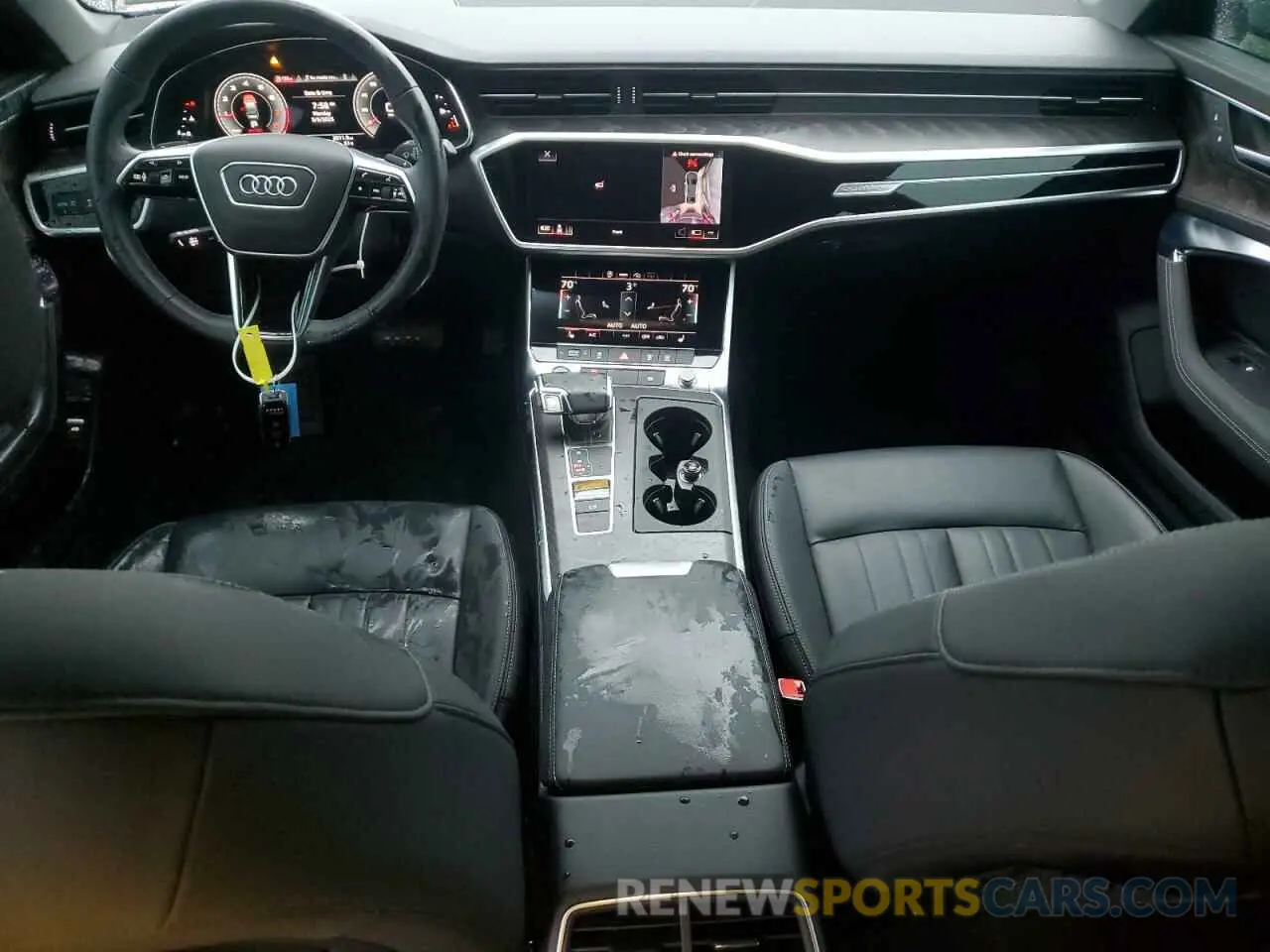 8 fotografías del automóvil dañado WAUE3BF24NN064311 AUDI A6 2022