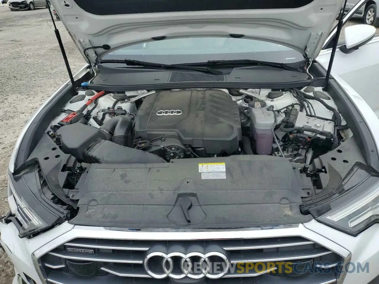 11 fotografías del automóvil dañado WAUE3BF25NN022861 AUDI A6 2022