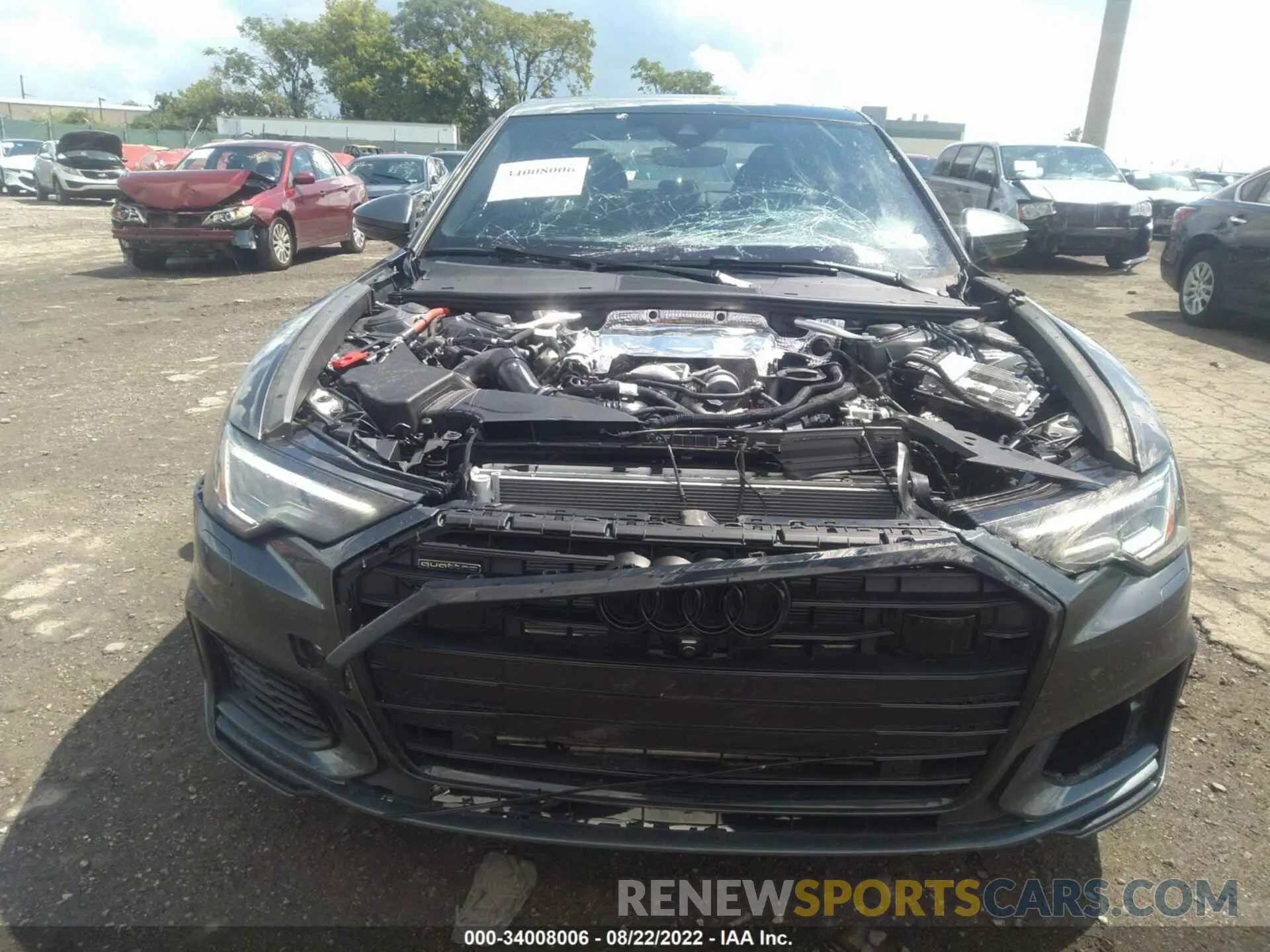 6 fotografías del automóvil dañado WAUL2BF2XNN035888 AUDI A6 2022