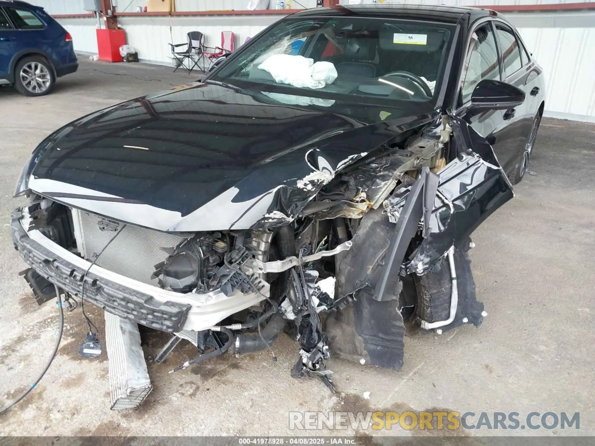 6 fotografías del automóvil dañado WAUM2BF23NN052875 AUDI A6 2022