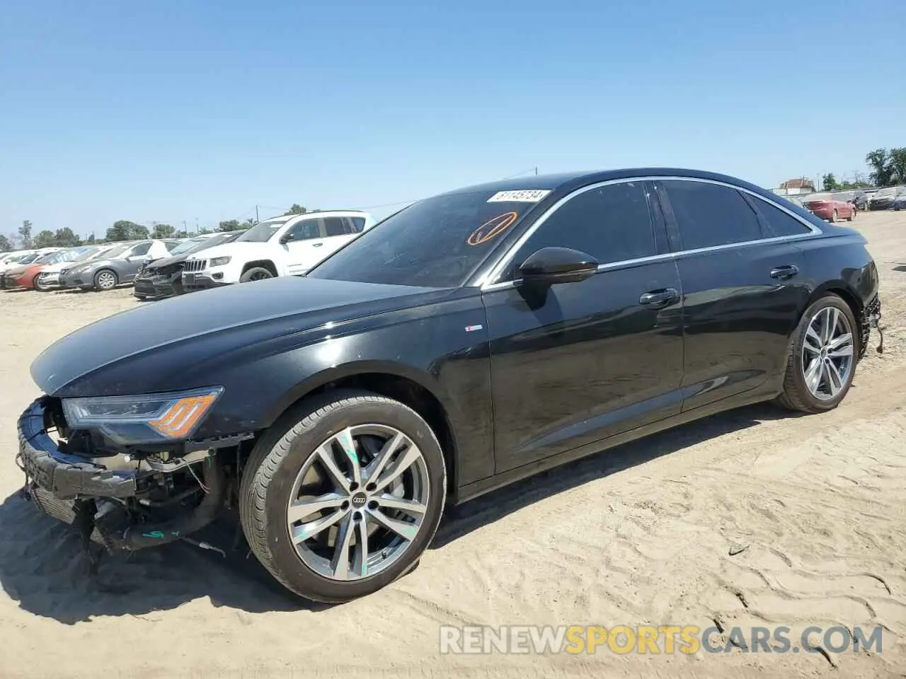 1 fotografías del automóvil dañado WAUM2BF25NN064087 AUDI A6 2022