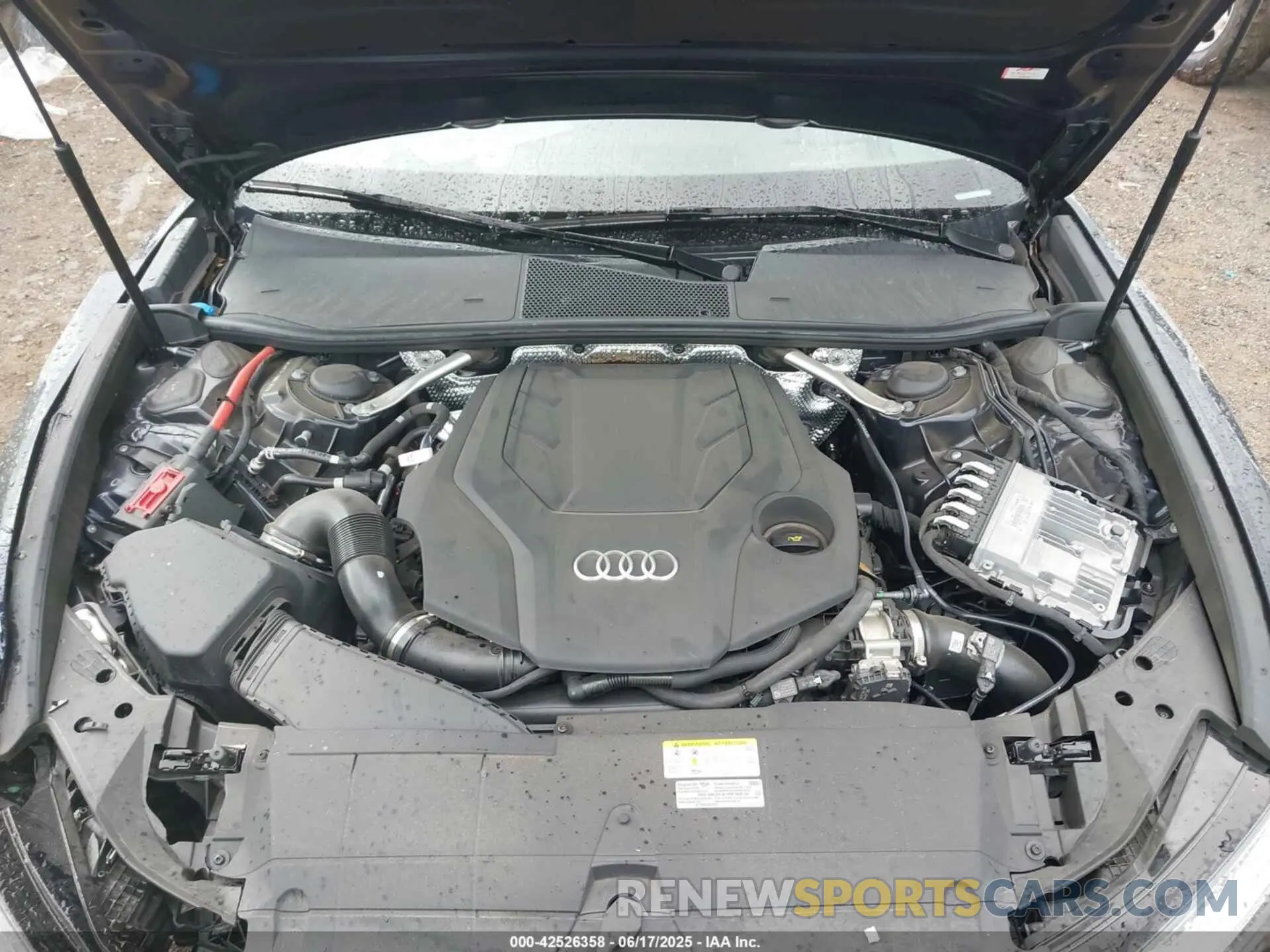 10 fotografías del automóvil dañado WAUM2BF28NN023744 AUDI A6 2022