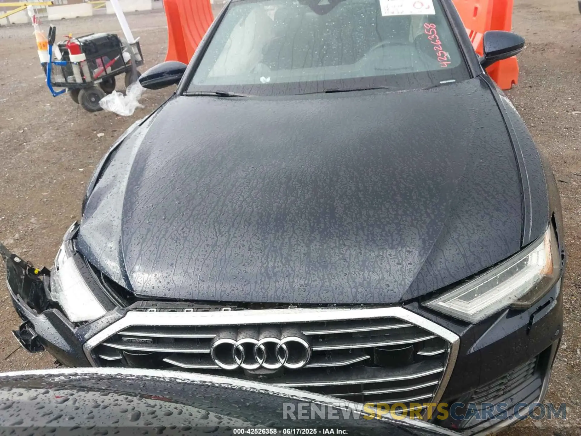 11 fotografías del automóvil dañado WAUM2BF28NN023744 AUDI A6 2022