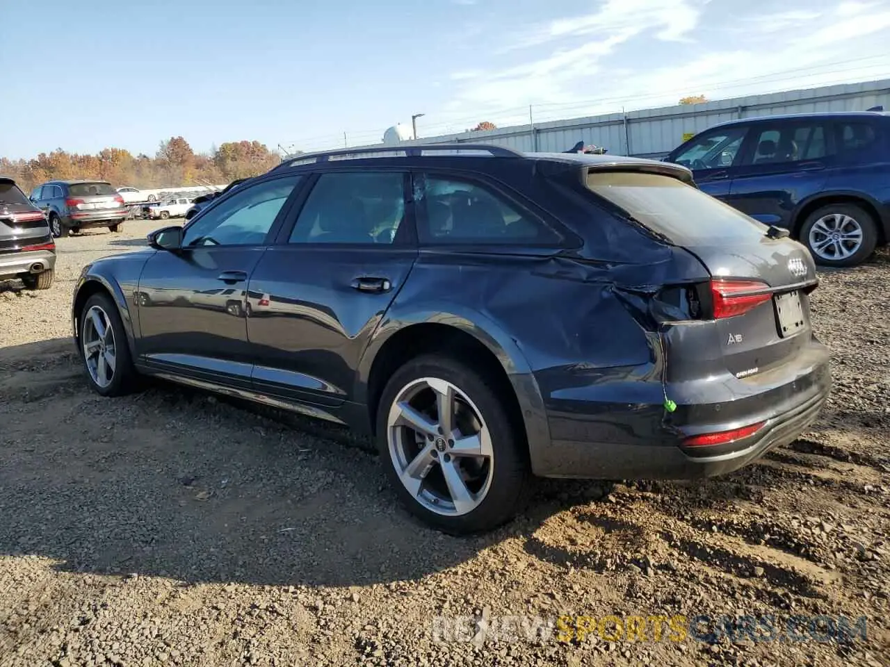 2 fotografías del automóvil dañado WAU92BF29PN030582 AUDI A6 2023