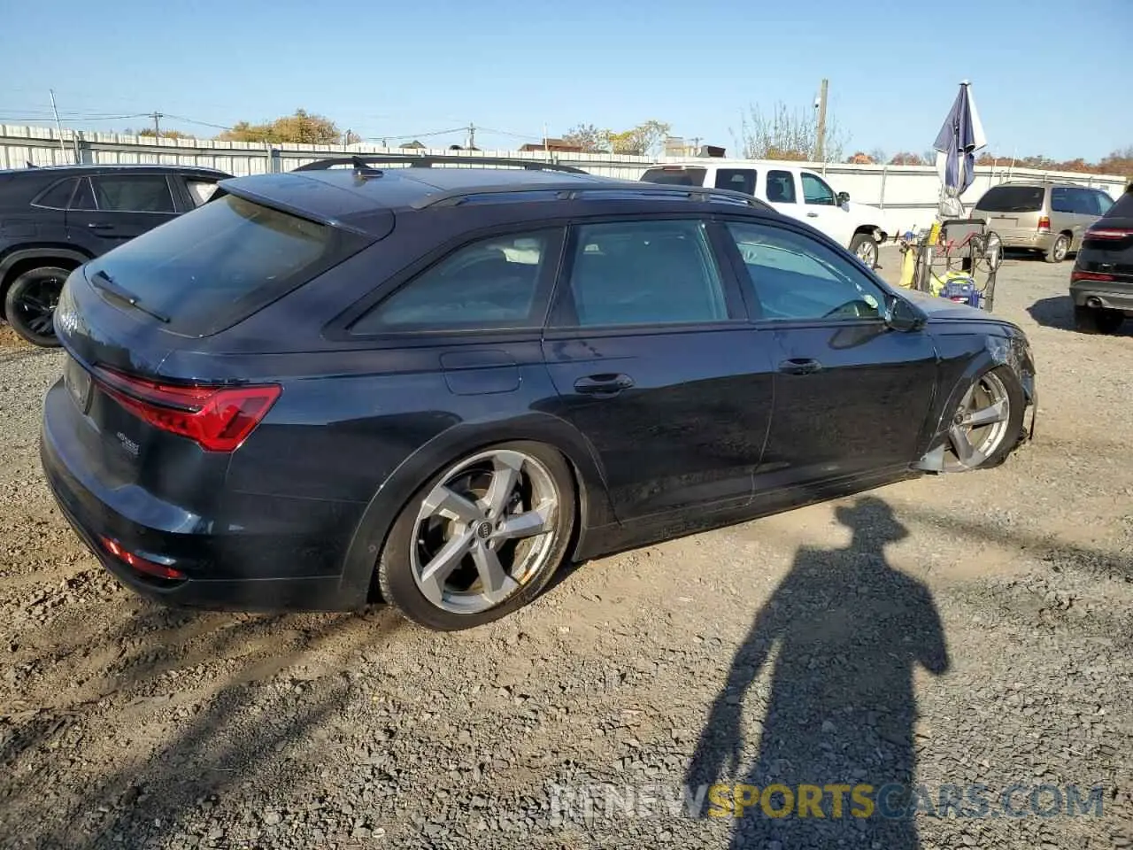 3 fotografías del automóvil dañado WAU92BF29PN030582 AUDI A6 2023