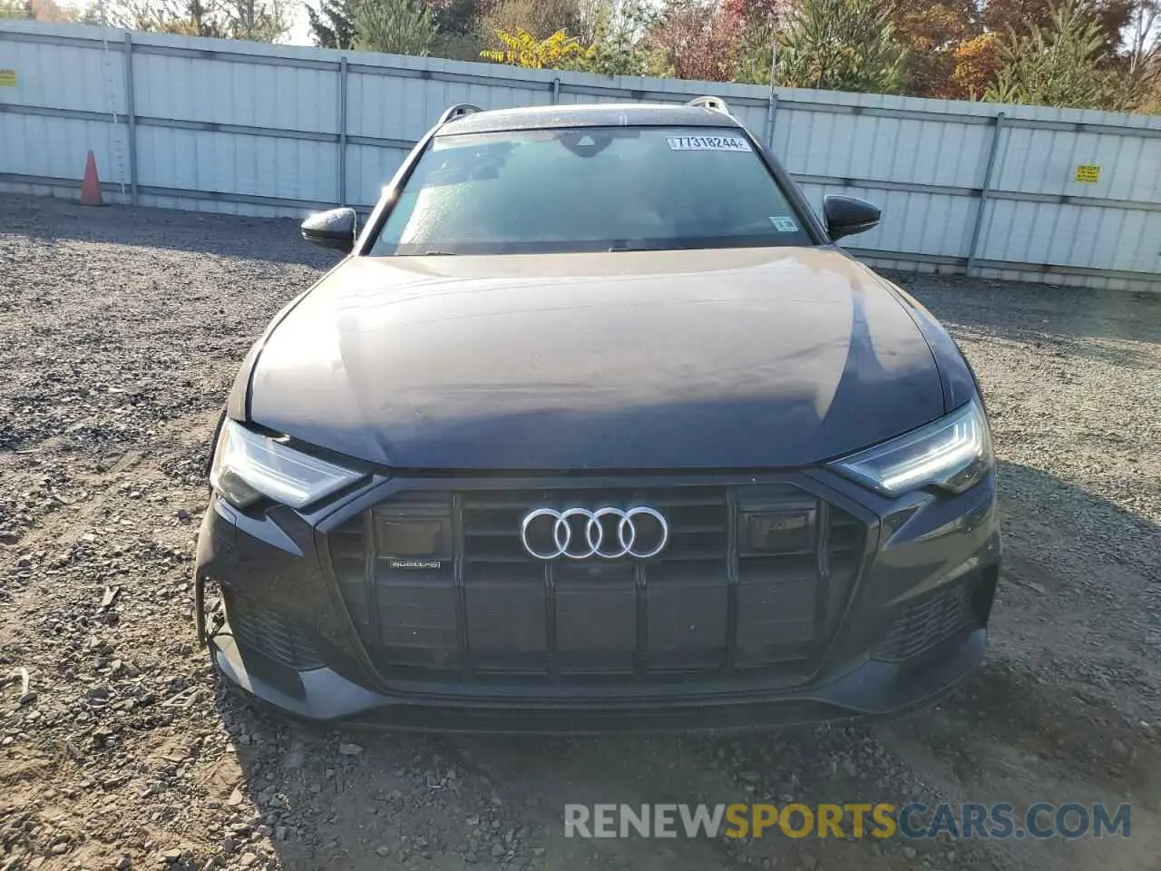 5 fotografías del automóvil dañado WAU92BF29PN030582 AUDI A6 2023