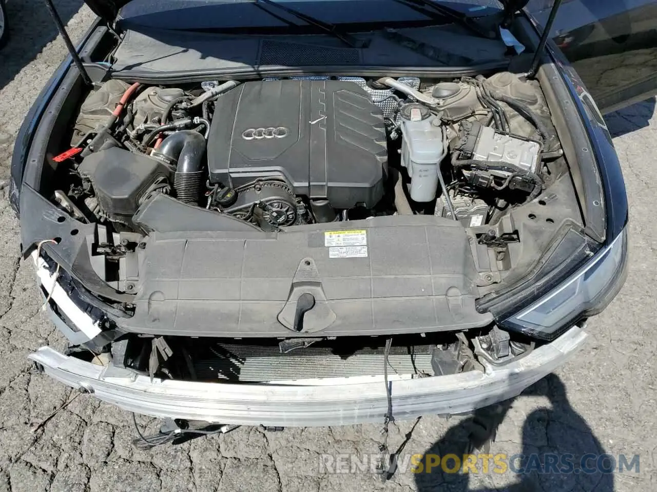 11 fotografías del automóvil dañado WAUD3BF21PN024265 AUDI A6 2023