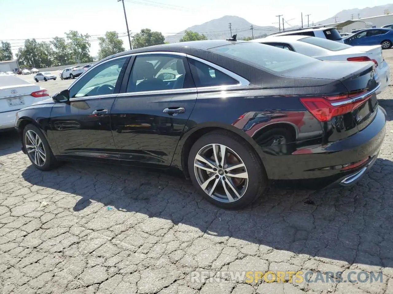 2 fotografías del automóvil dañado WAUD3BF21PN024265 AUDI A6 2023