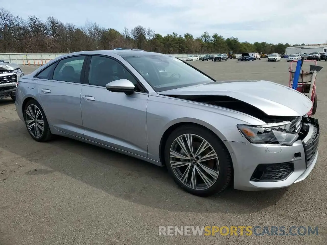 4 fotografías del automóvil dañado WAUD3BF23PN070003 AUDI A6 2023