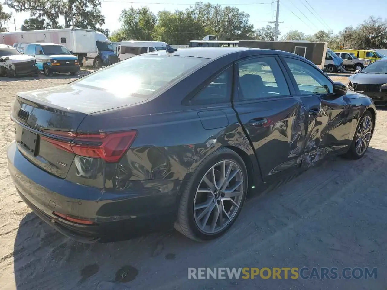 3 fotografías del automóvil dañado WAUD3BF28PN002408 AUDI A6 2023