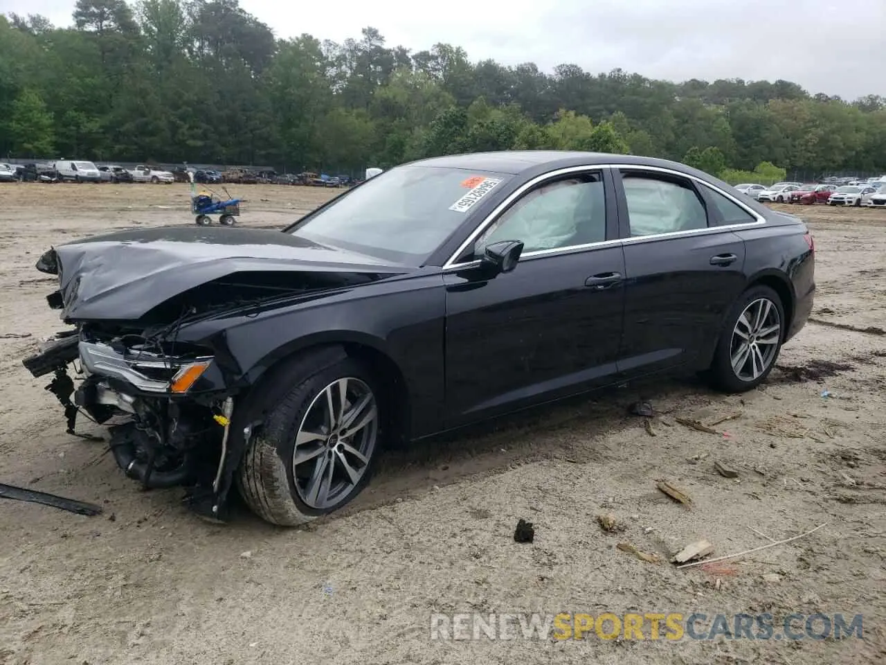 1 fotografías del automóvil dañado WAUE3BF20PN005310 AUDI A6 2023