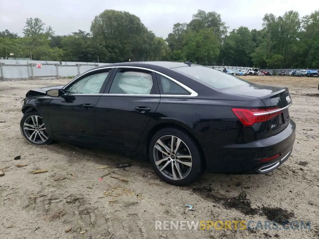 2 fotografías del automóvil dañado WAUE3BF20PN005310 AUDI A6 2023