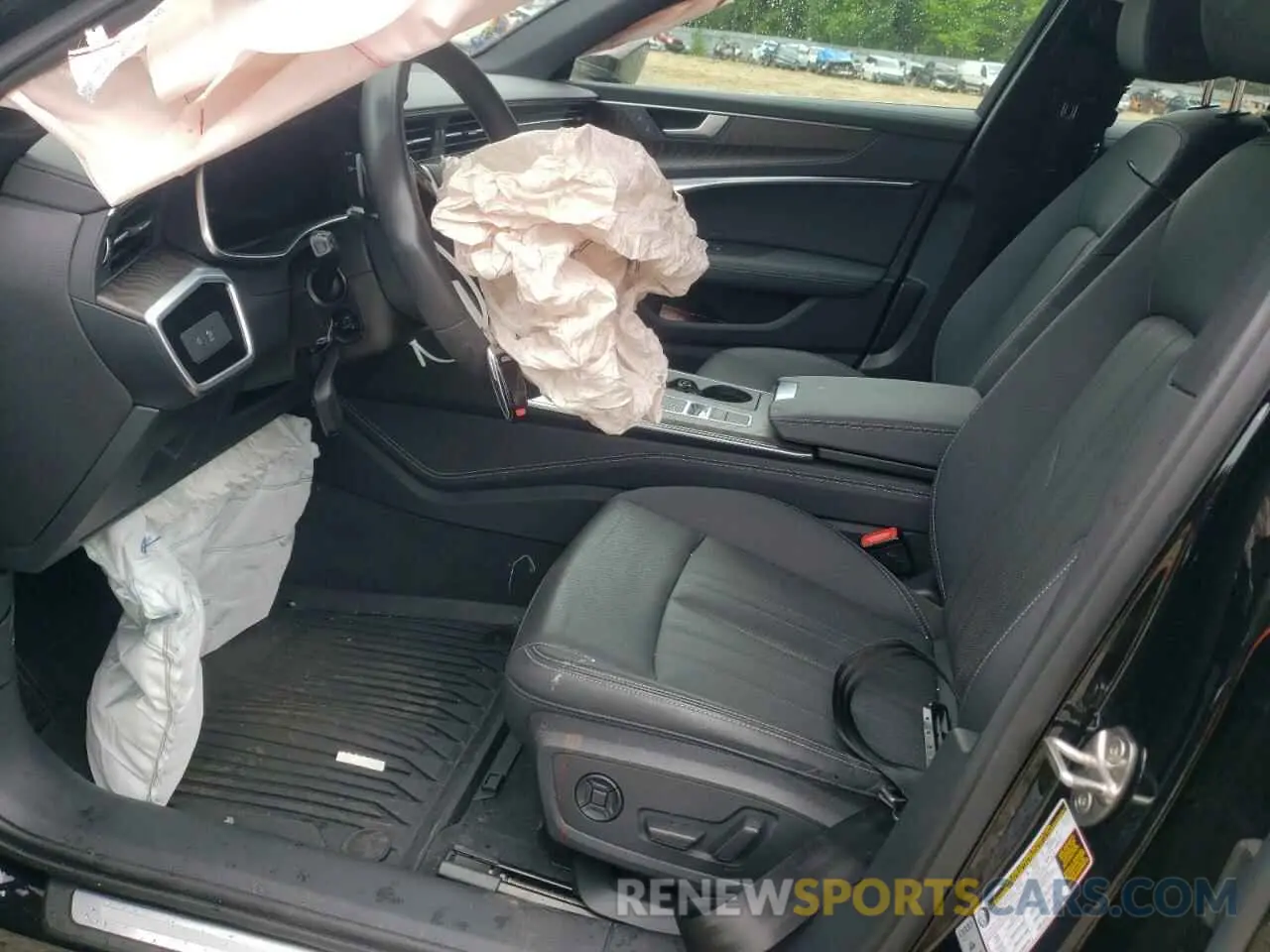 7 fotografías del automóvil dañado WAUE3BF20PN005310 AUDI A6 2023