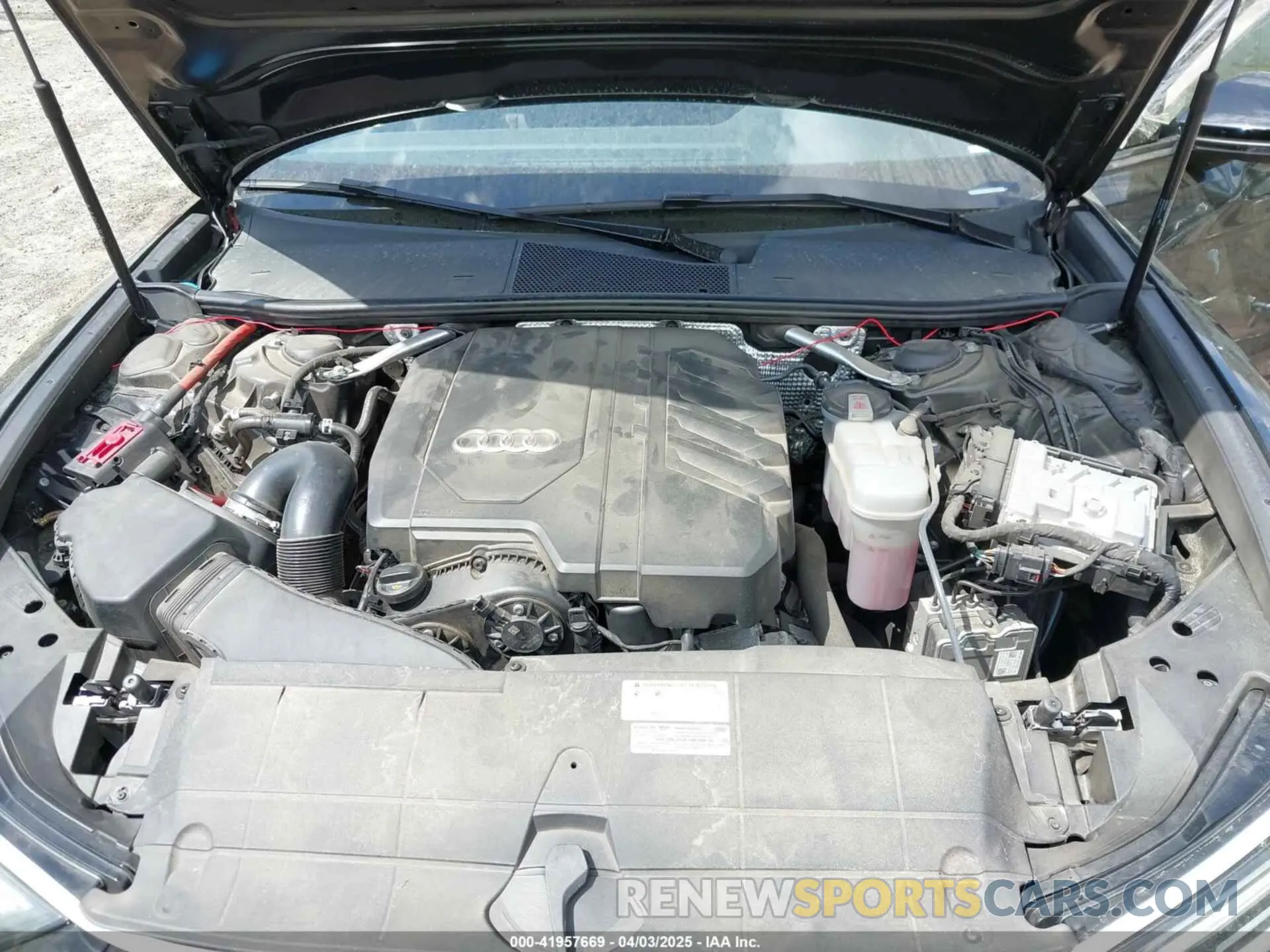 10 fotografías del automóvil dañado WAUE3BF21PN065709 AUDI A6 2023