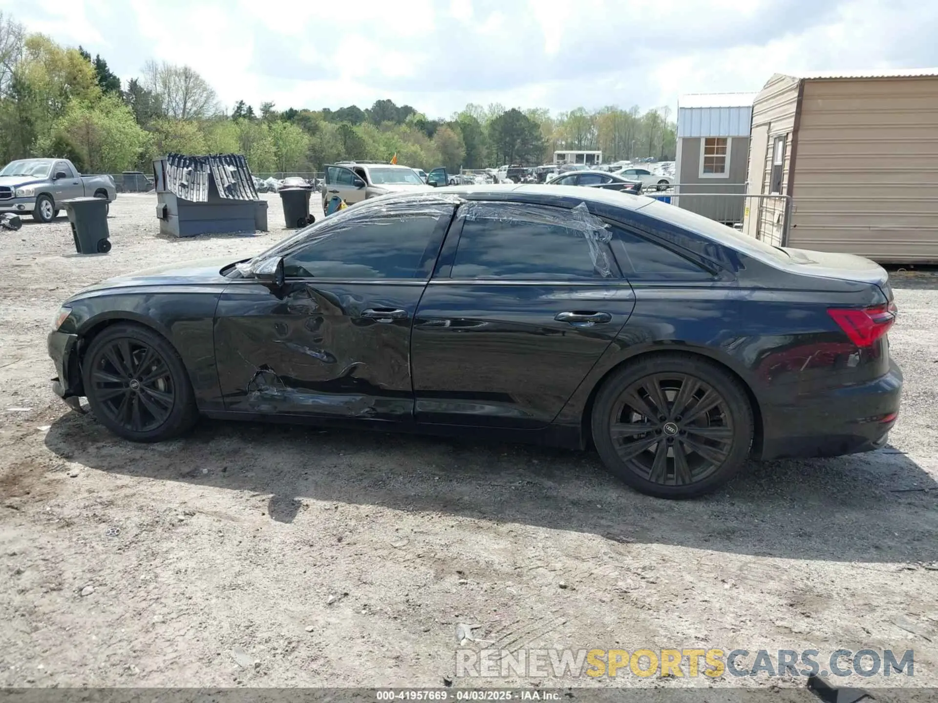 14 fotografías del automóvil dañado WAUE3BF21PN065709 AUDI A6 2023