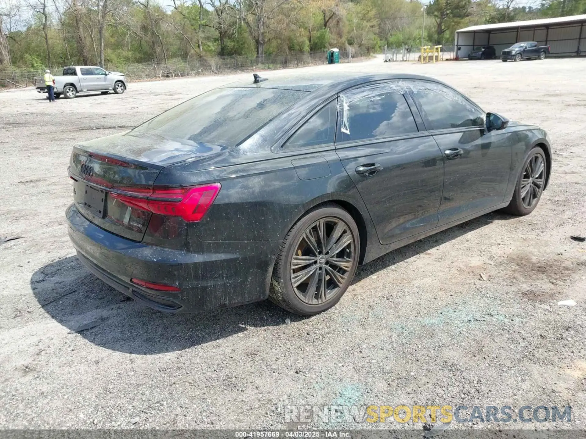 4 fotografías del automóvil dañado WAUE3BF21PN065709 AUDI A6 2023