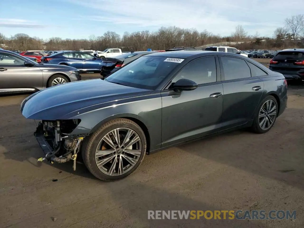 1 fotografías del automóvil dañado WAUE3BF23PN070961 AUDI A6 2023
