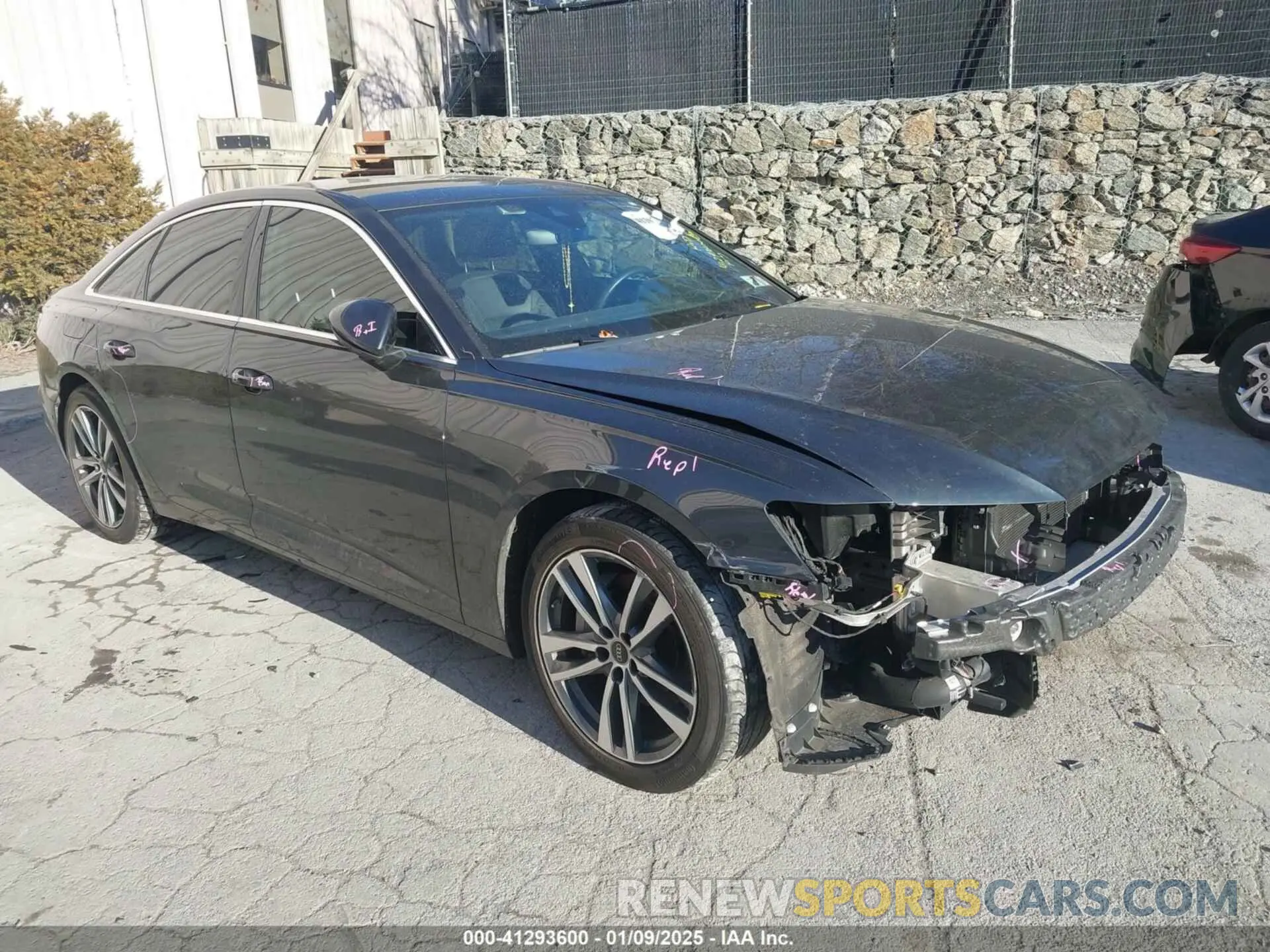 1 fotografías del automóvil dañado WAUE3BF25PN011569 AUDI A6 2023