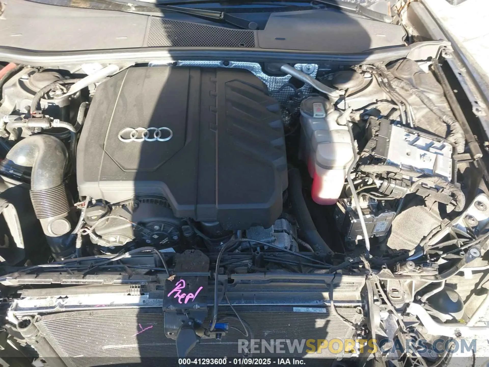 10 fotografías del automóvil dañado WAUE3BF25PN011569 AUDI A6 2023
