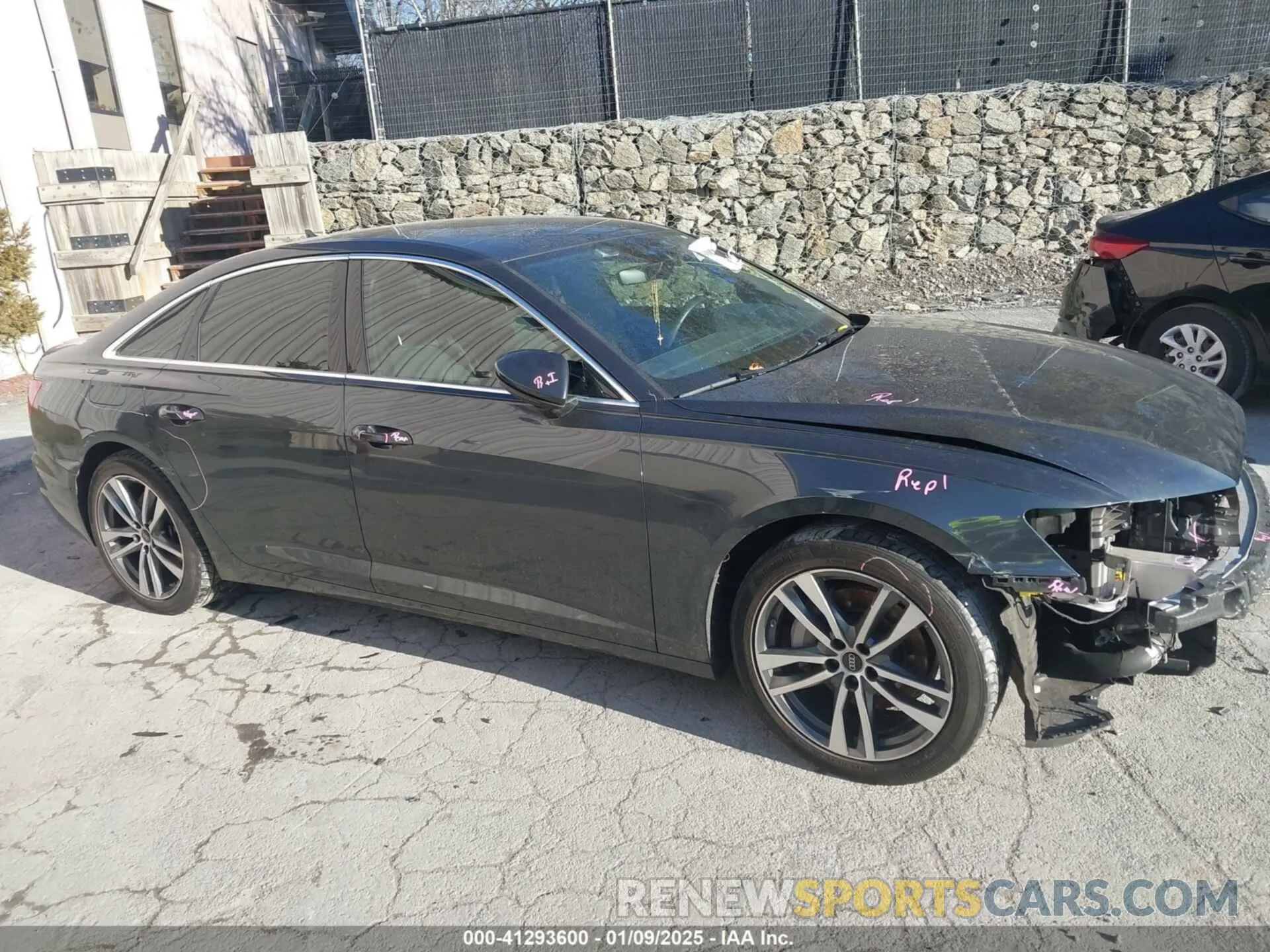 14 fotografías del automóvil dañado WAUE3BF25PN011569 AUDI A6 2023