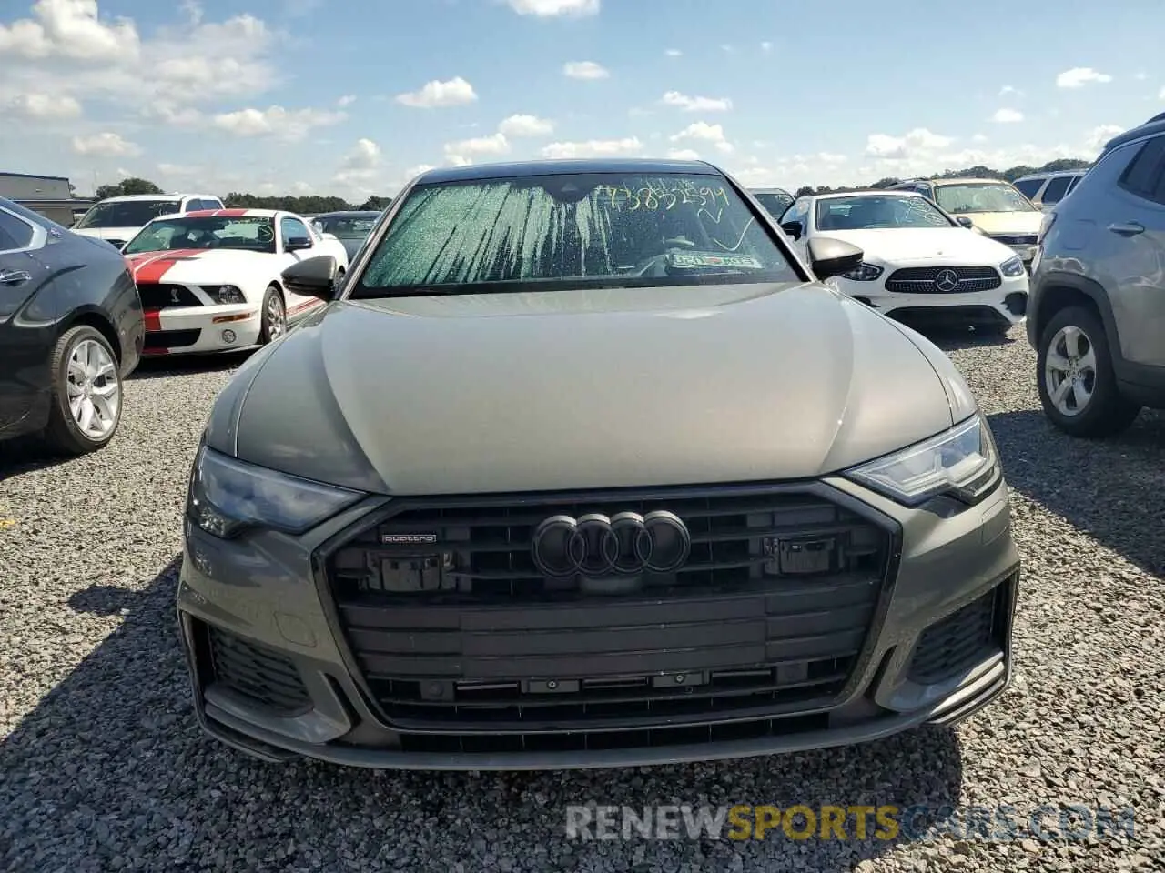 5 fotografías del automóvil dañado WAUM2BF24PN014820 AUDI A6 2023