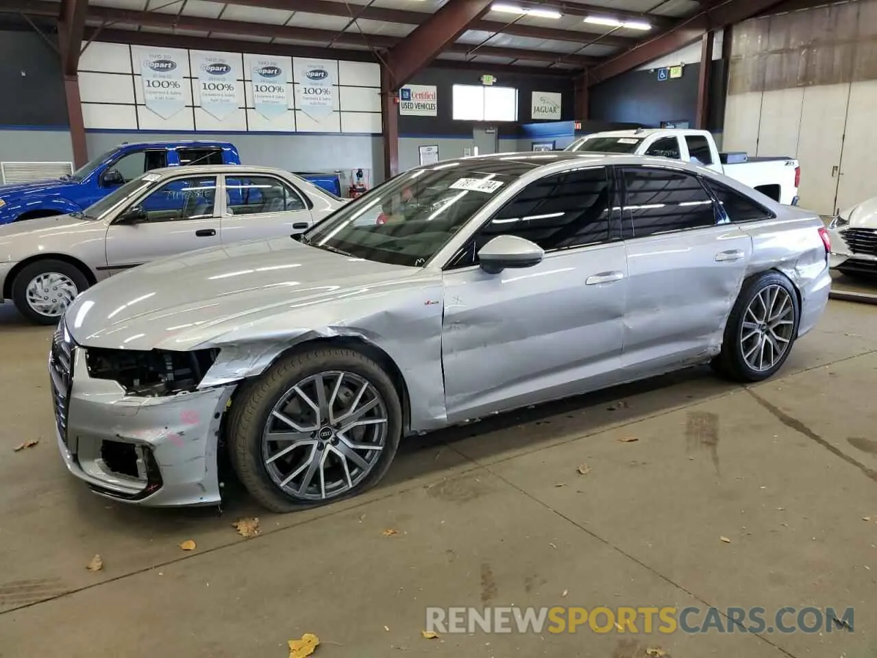 1 fotografías del automóvil dañado WAUM2BF26PN013913 AUDI A6 2023