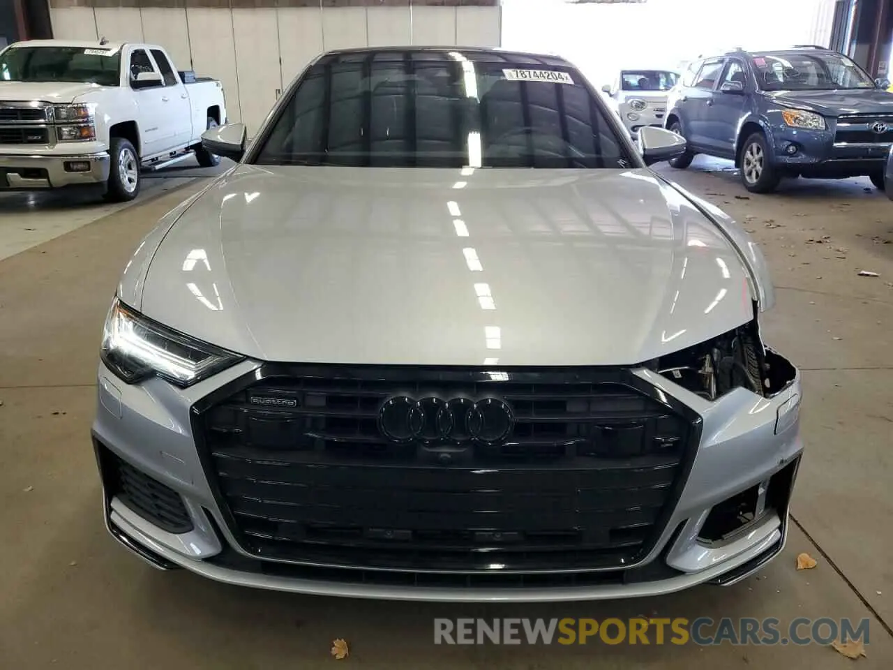 5 fotografías del automóvil dañado WAUM2BF26PN013913 AUDI A6 2023