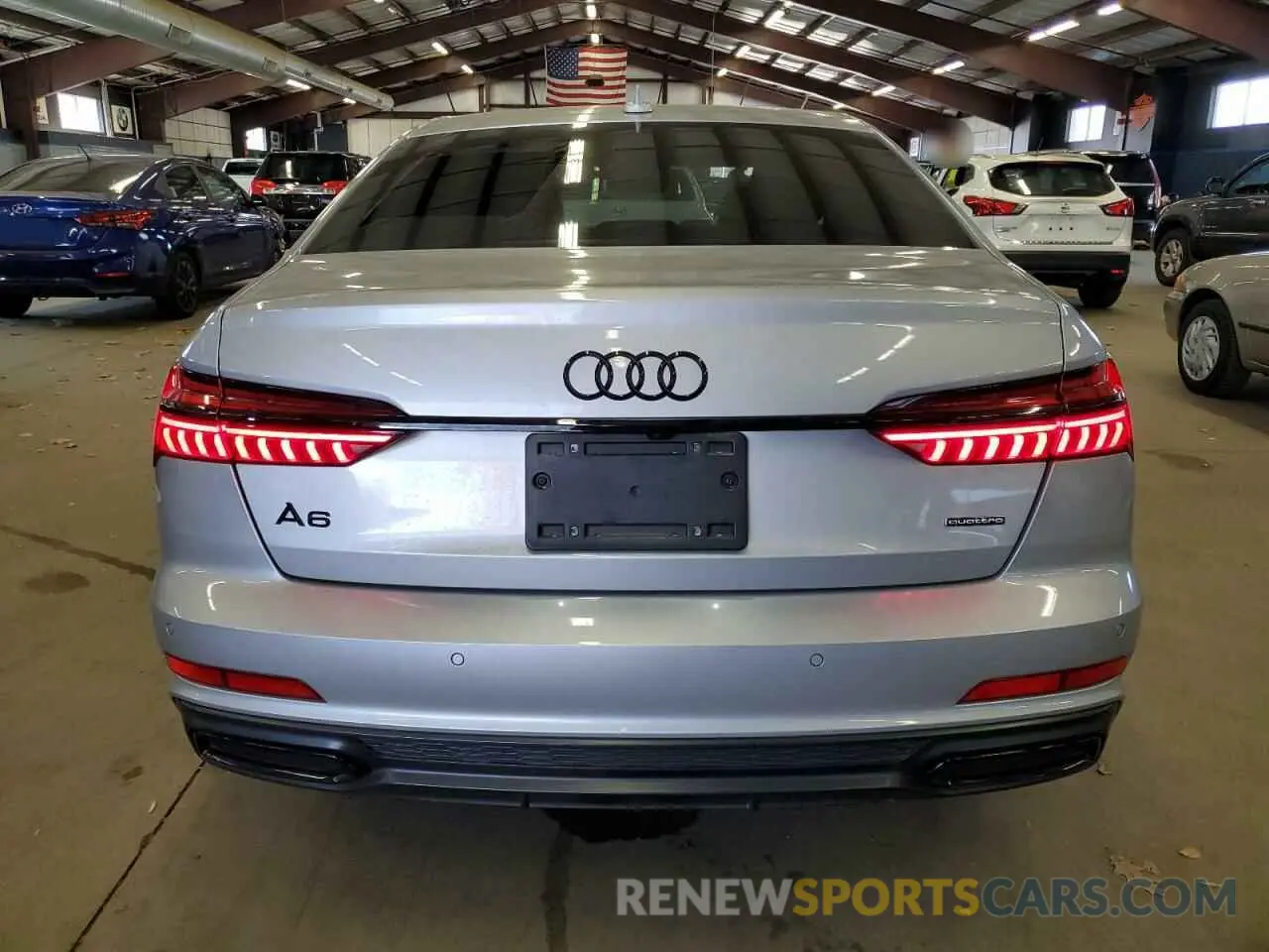 6 fotografías del automóvil dañado WAUM2BF26PN013913 AUDI A6 2023