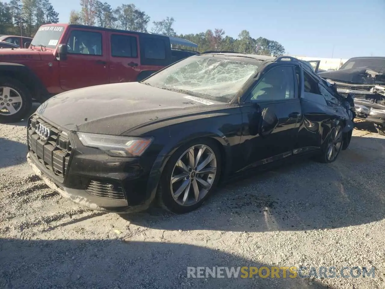 1 fotografías del automóvil dañado WAU92BF22RN012282 AUDI A6 2024