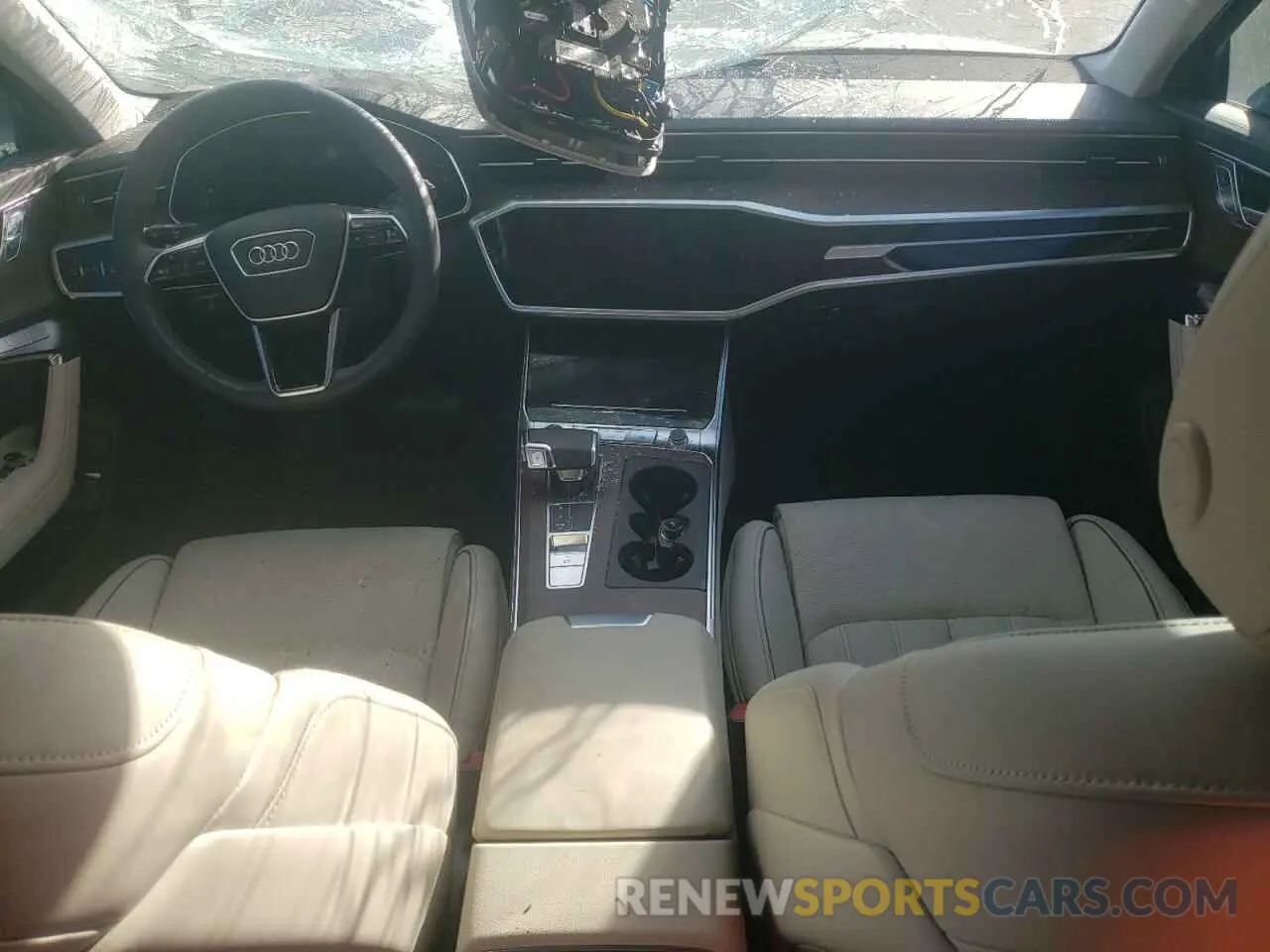 8 fotografías del automóvil dañado WAU92BF22RN012282 AUDI A6 2024