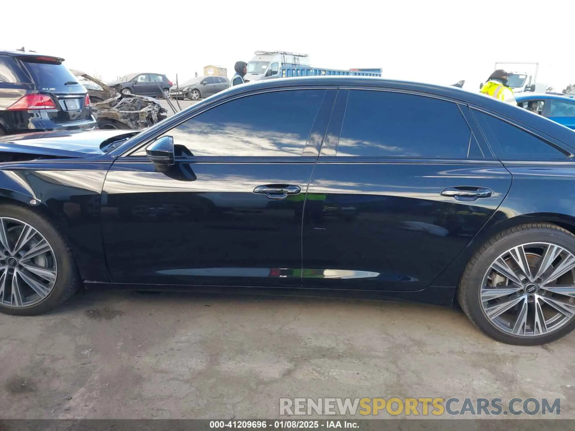 15 fotografías del automóvil dañado WAUD3BF29RN003120 AUDI A6 2024