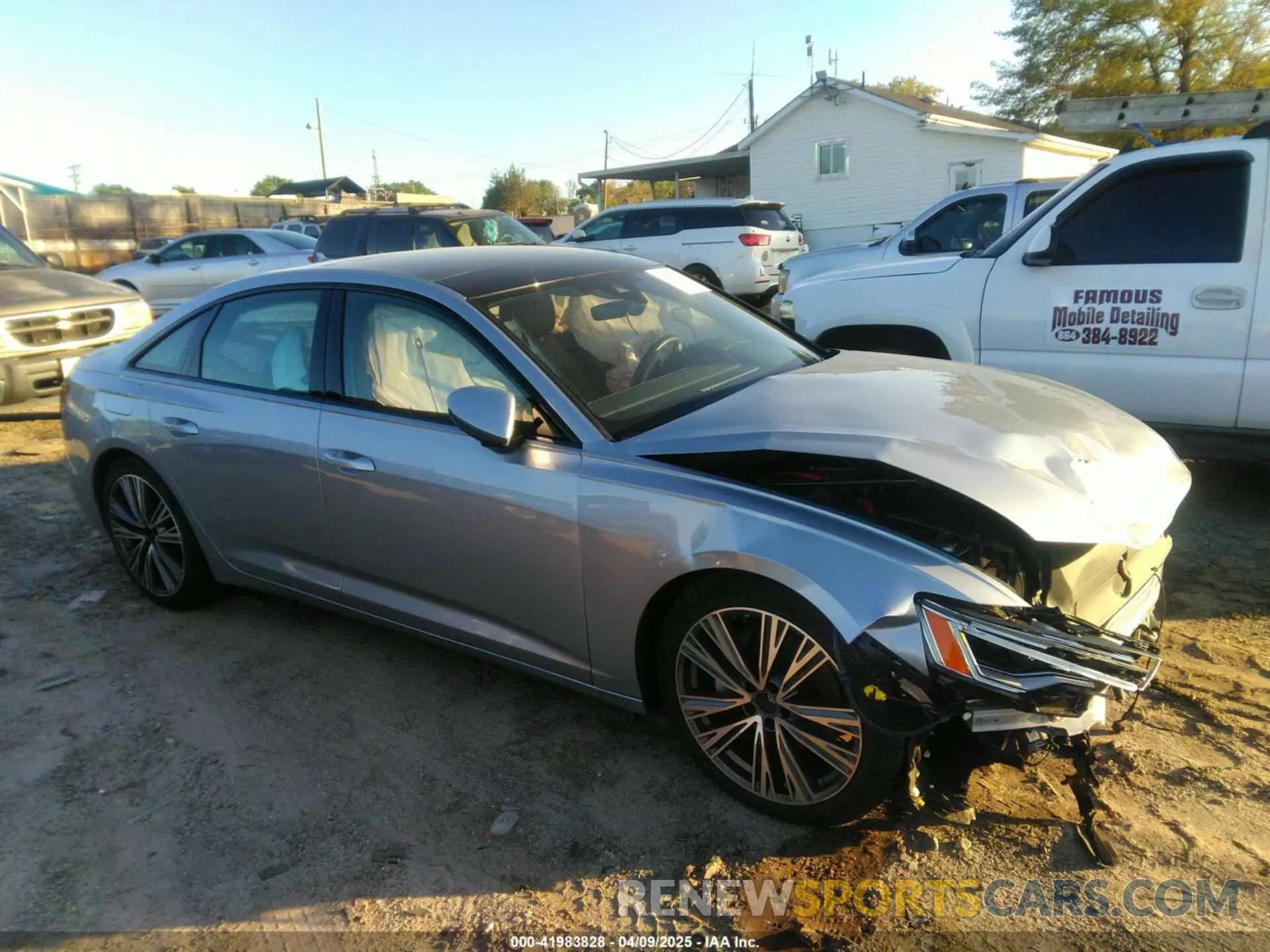 1 fotografías del automóvil dañado WAUE3BF20RN032509 AUDI A6 2024