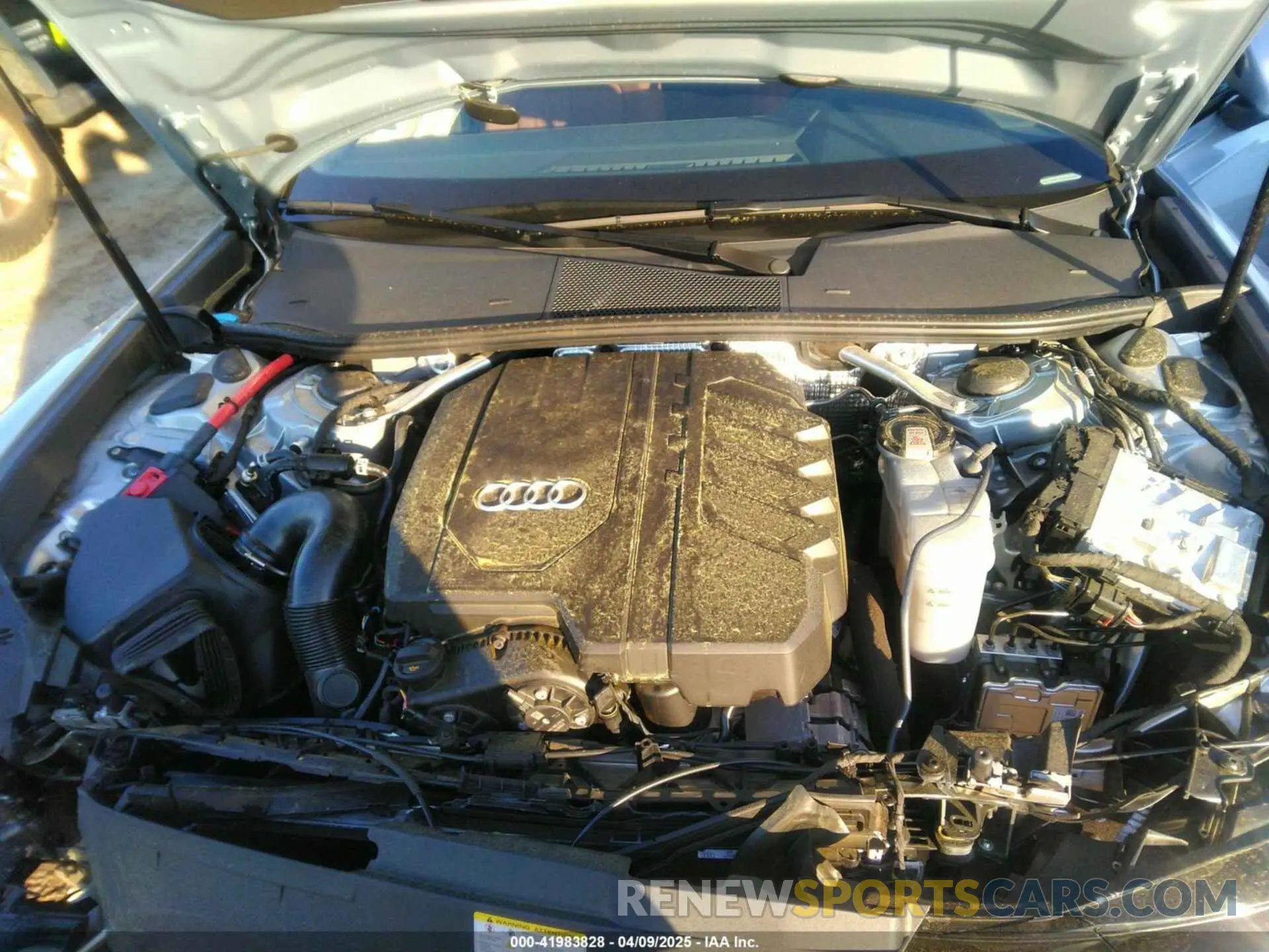 10 fotografías del automóvil dañado WAUE3BF20RN032509 AUDI A6 2024