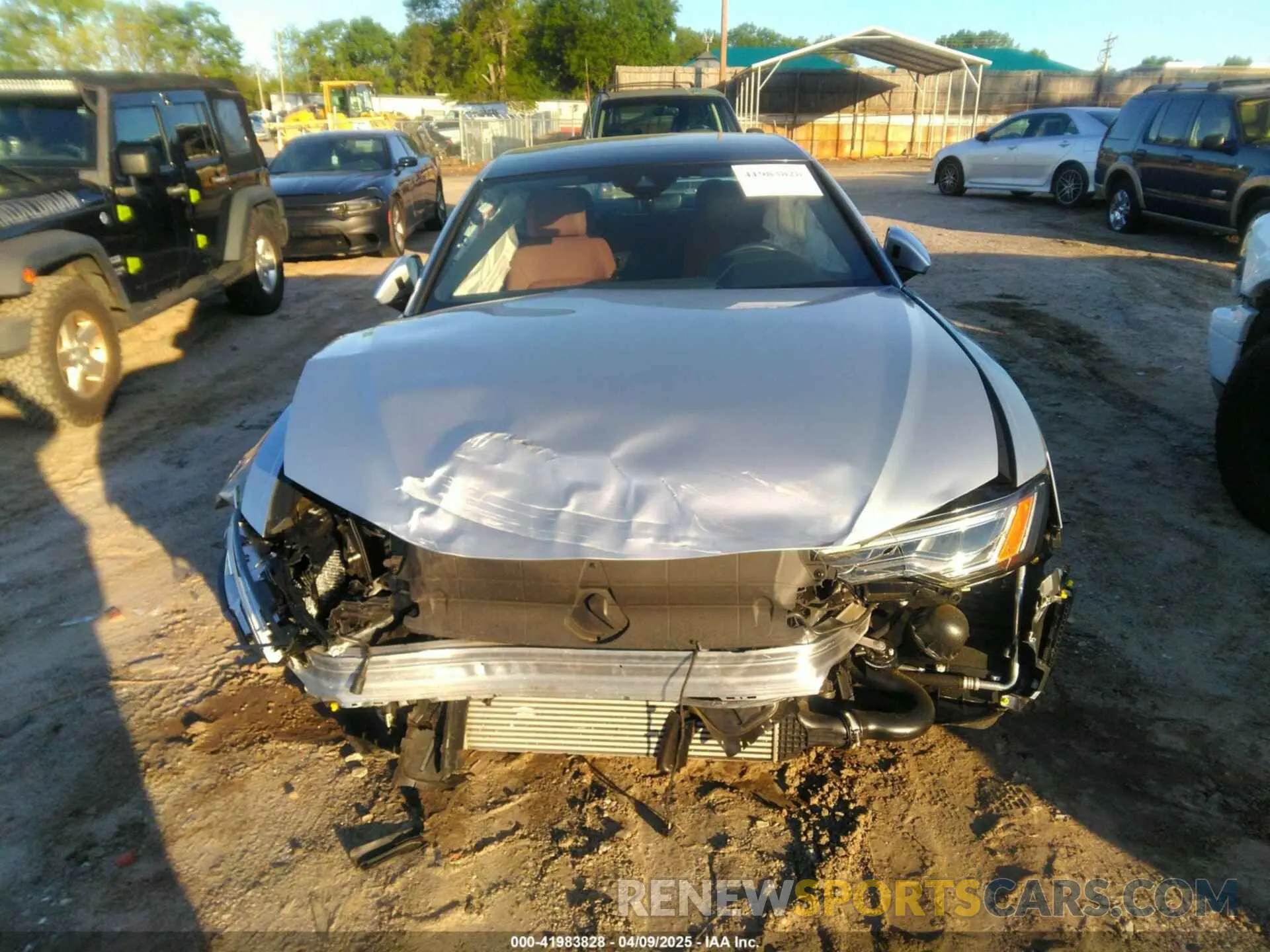 12 fotografías del automóvil dañado WAUE3BF20RN032509 AUDI A6 2024